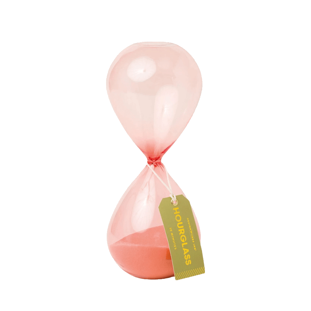 Sbam Design Clessidra di vetro 30 minuti – Peachy Ombre