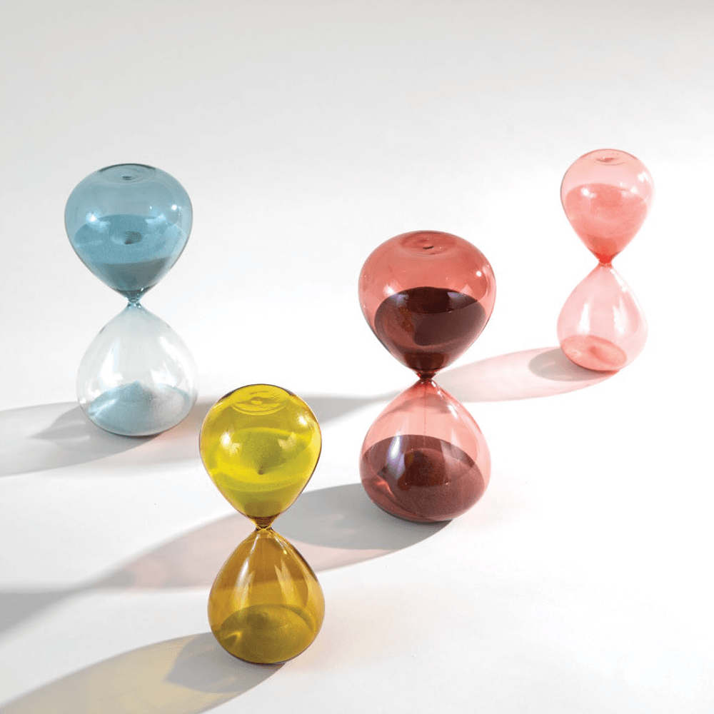 Sbam Design Clessidra Di Vetro 60 Minuti – Blue Ombre