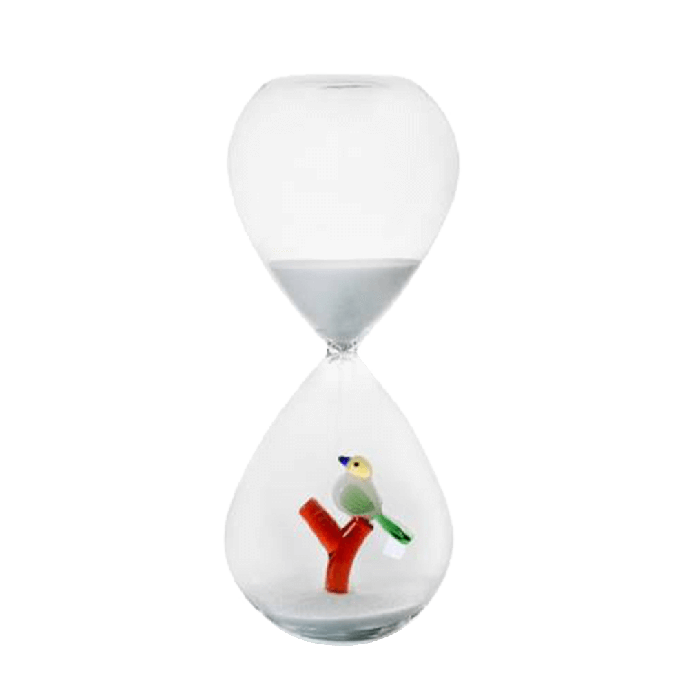 Sbam Design Clessidra in vetro Uccellino – Woodland Tales