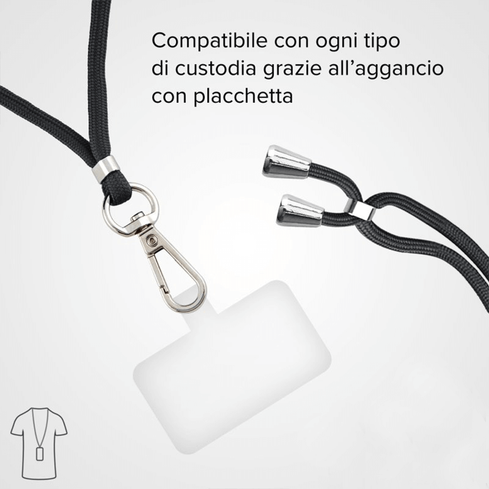 Sbam Design Cordino Per Cellulare Universale Regolabile – Monocolore