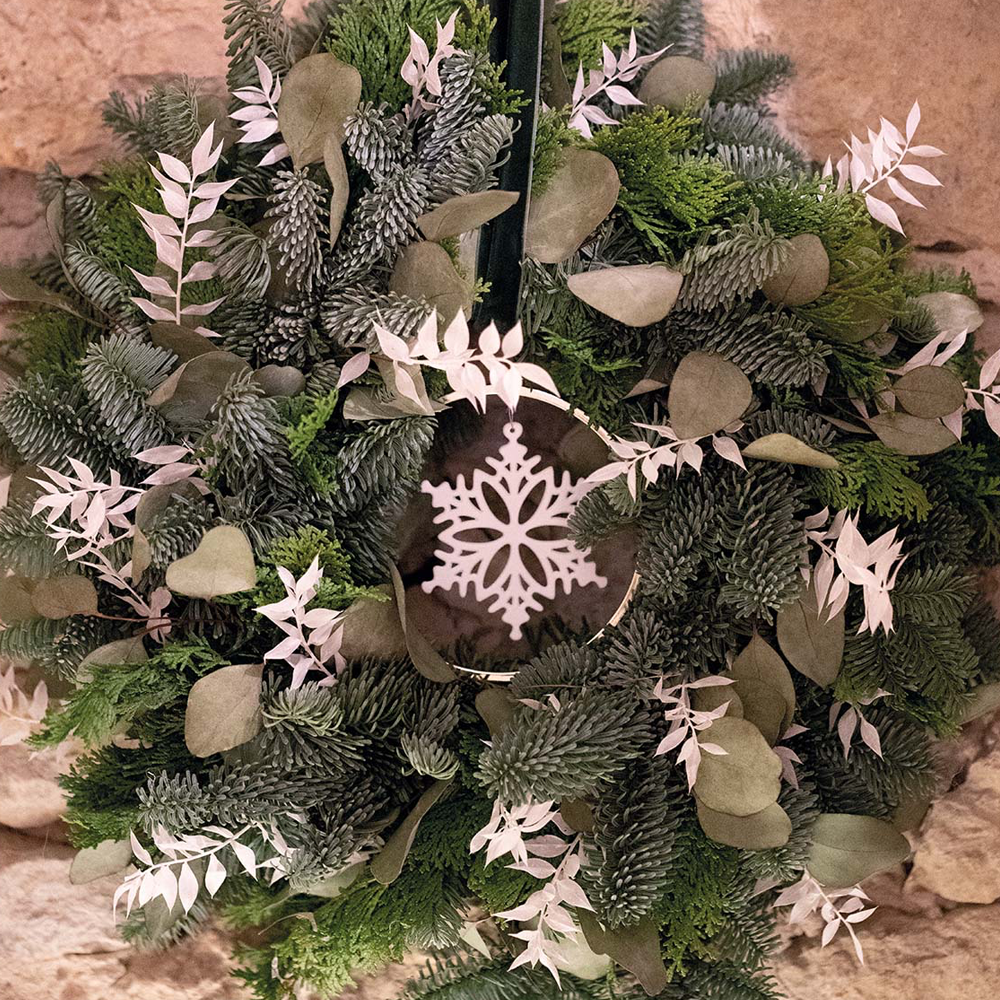 Sbam Design Decorazione Fiocco Di Neve In Porcellana