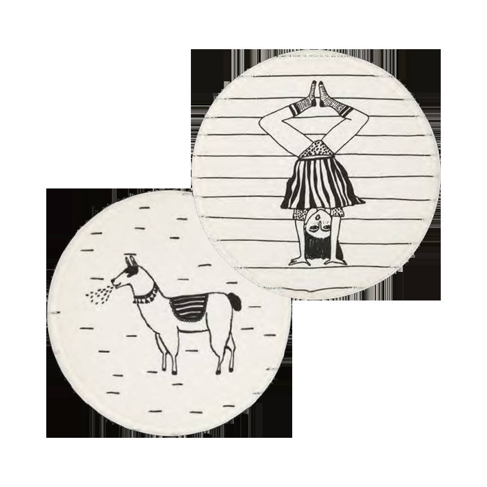 Sbam Design Dischetti in spugna di cotone lavabili Helen B