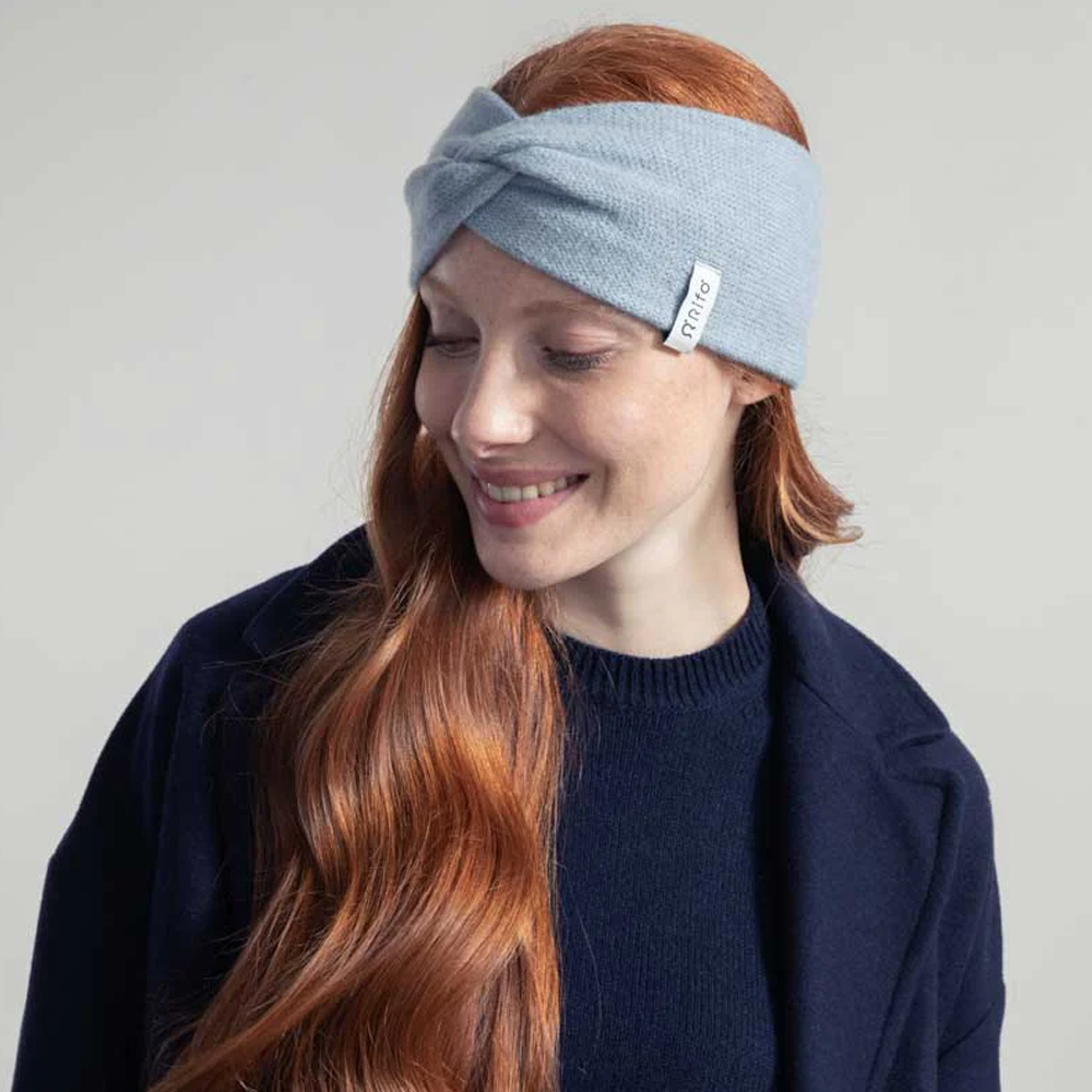 Sbam Design Fascia capelli in Cashmere Rigenerato – Nadia