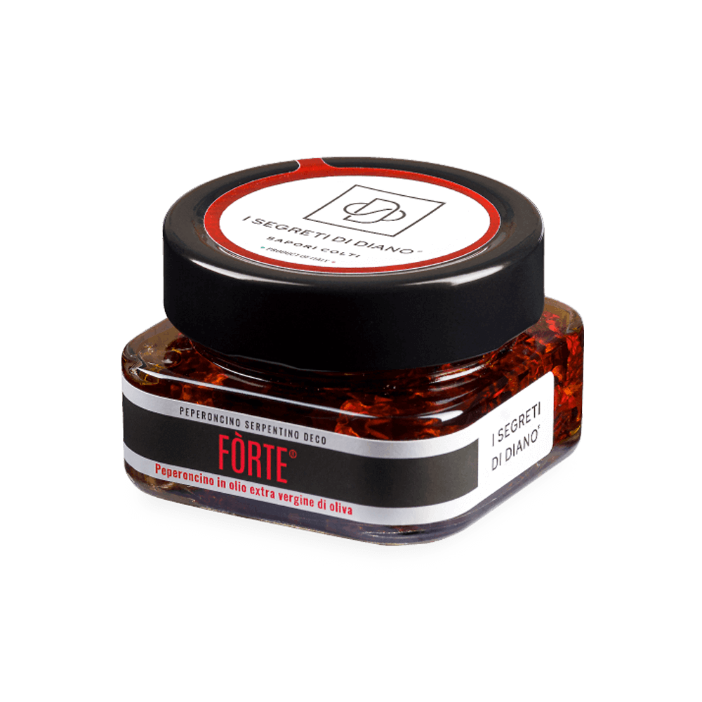 Sbam Design Fòrte – Peperoncino in olio extra vergine di oliva