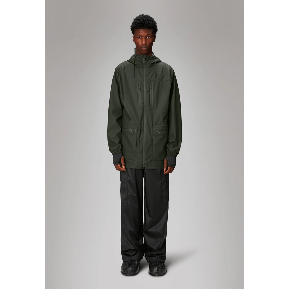 Sbam Design Giacca Impermeabile Unisex – Cargo Long Jacket