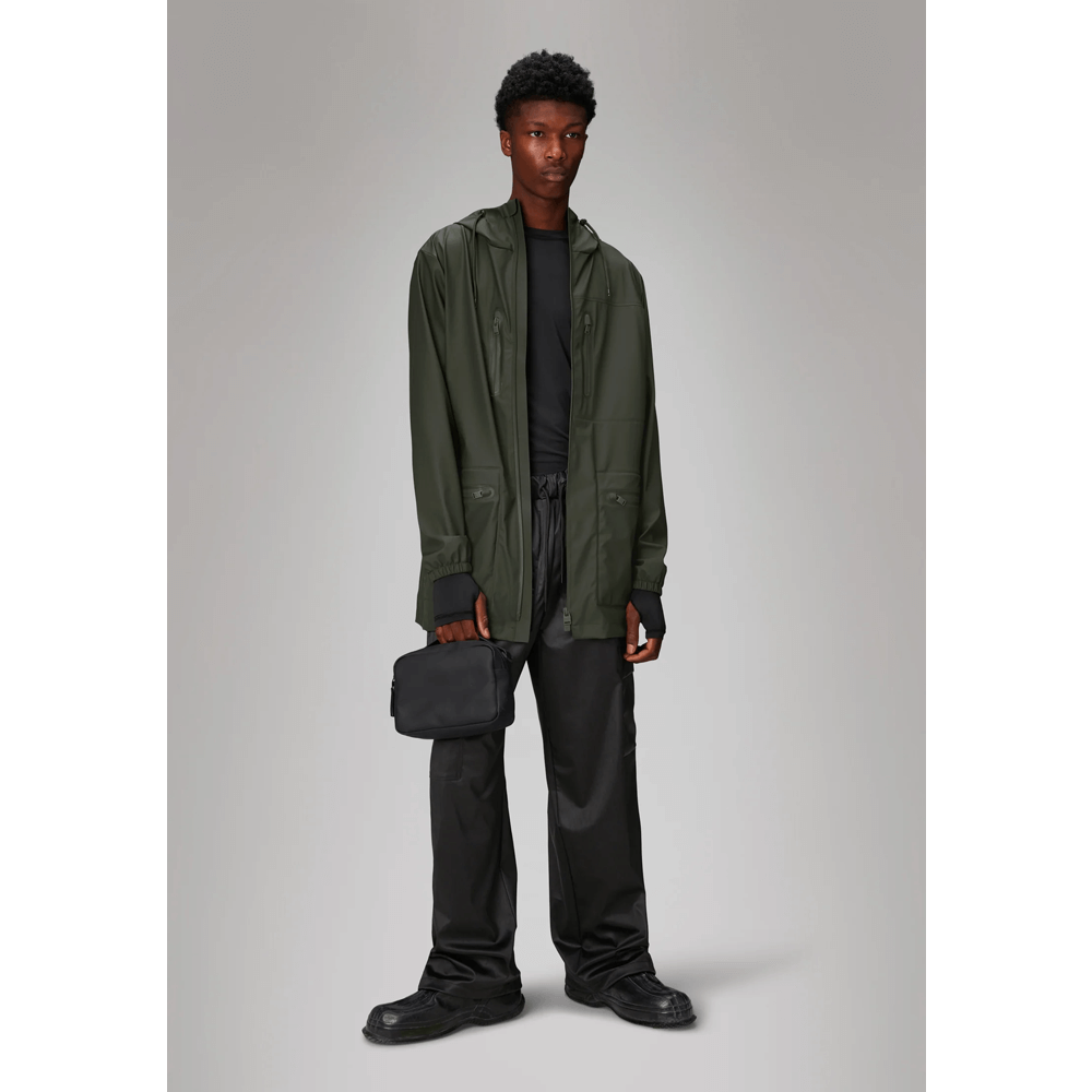 Sbam Design Giacca Impermeabile Unisex – Cargo Long Jacket