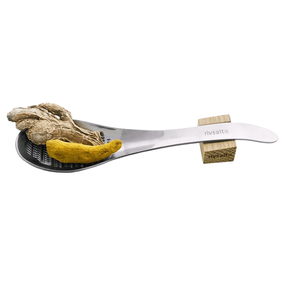 Sbam Design Grattugia da tavola con Zenzero e Curcuma