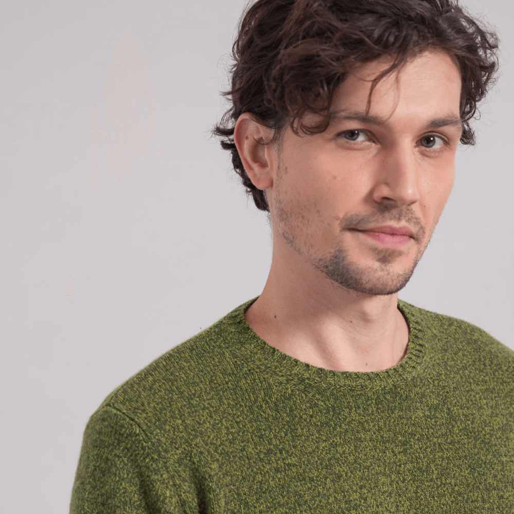 Sbam Design Maglione Da Uomo In Cashmere Rigenerato – Romeo