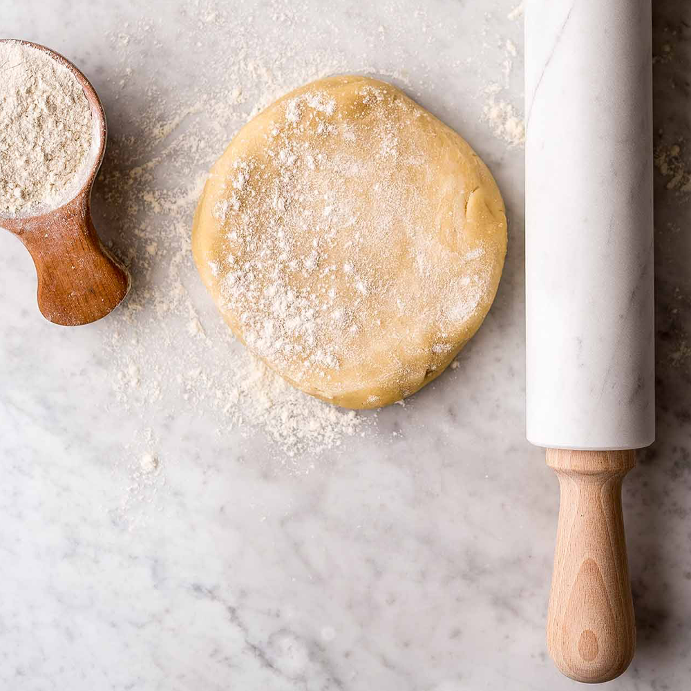 Sbam Design Mattarello In Marmo Bianco Carrara E Legno