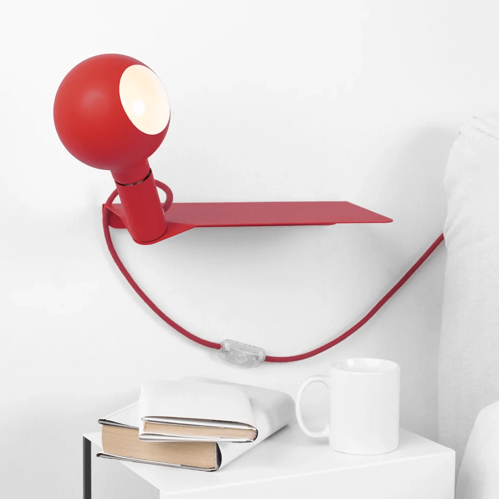 Sbam Design Mensola E Porta Lampada Magnetico – Combo Magnetica