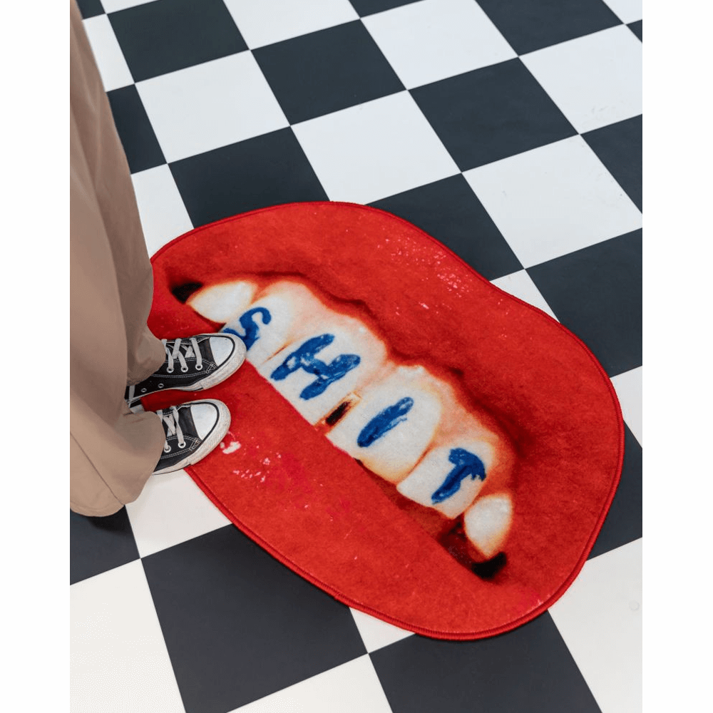 Sbam Design Piccolo Tappeto Sagomato Toiletpaper – Shit