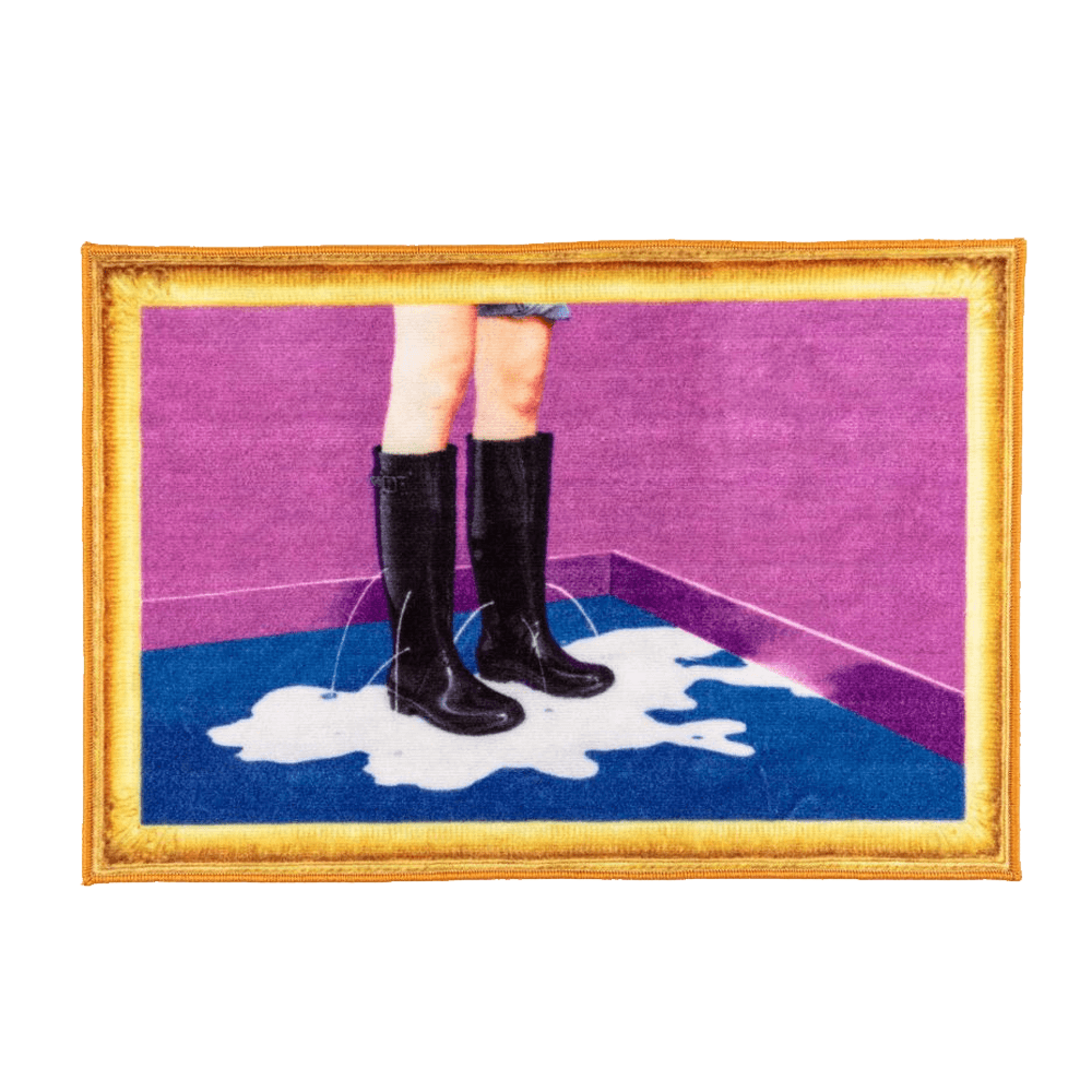 Sbam Design Piccolo Tappeto Toiletpaper – Milky Boots