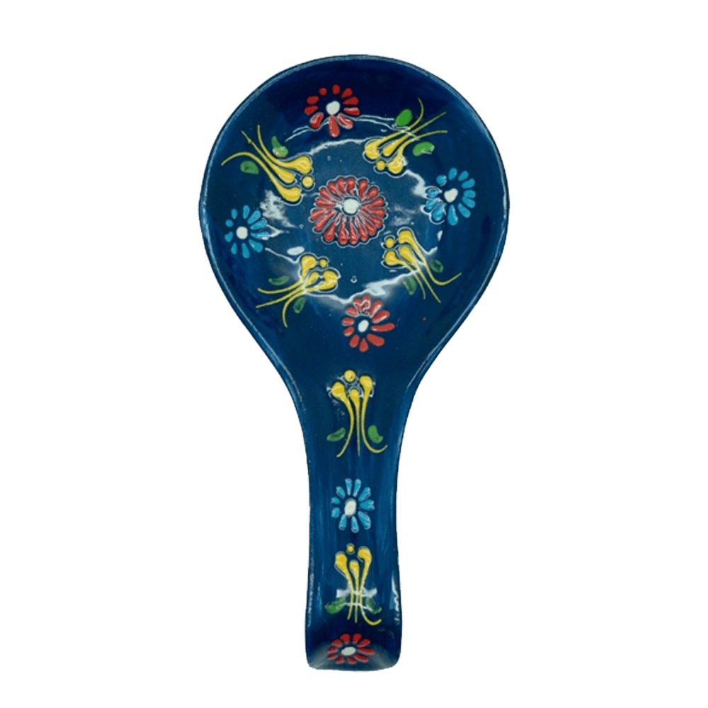 Sbam Design Poggiamestolo in ceramica decorato a mano