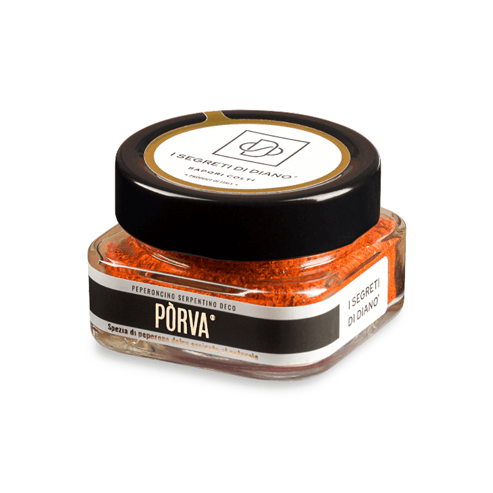 Sbam Design Pòrva – spezia di peperone dolce essiccato al naturale