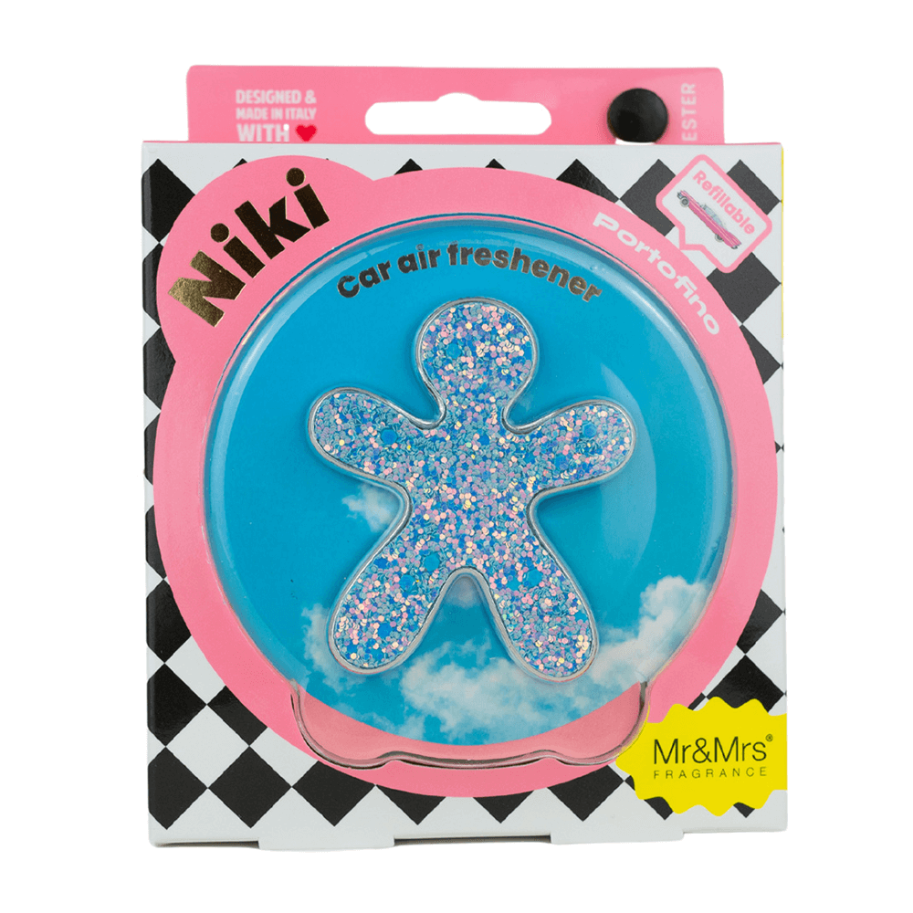 Sbam Design Profumatore Ricaricabile Per Auto – NIKI – Glitter