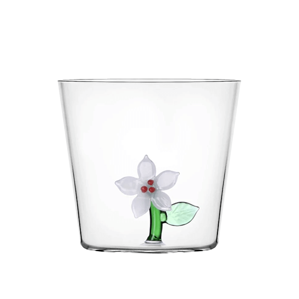 Sbam Design Bicchiere di vetro – Flowers