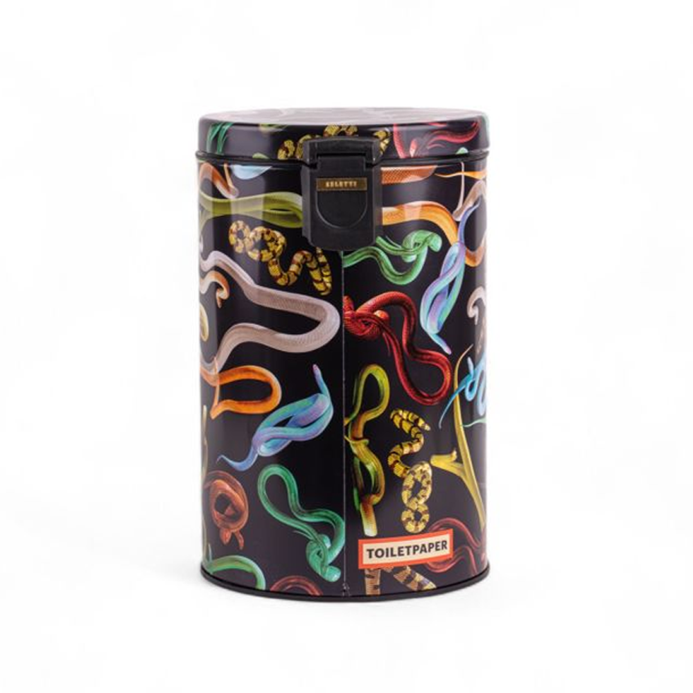 Sbam Design Bidone In Metallo 12L – Snakes