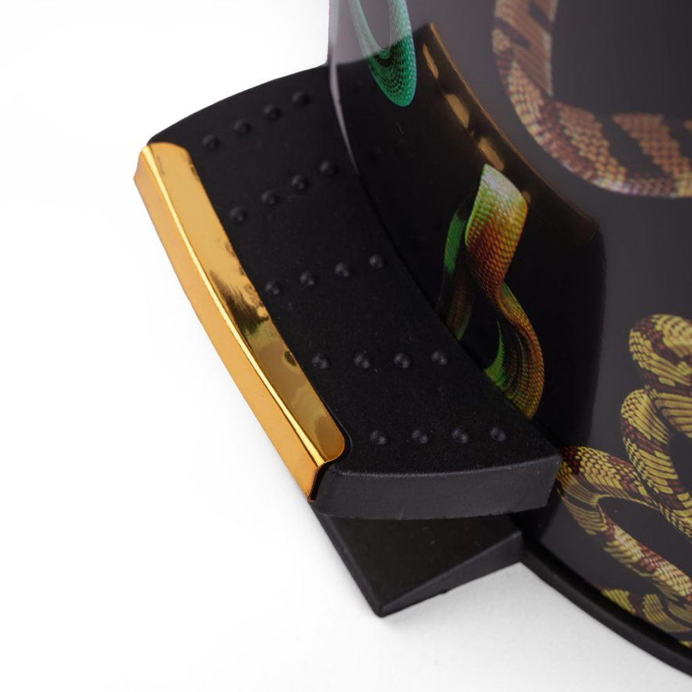 Sbam Design Bidone In Metallo 12L – Snakes