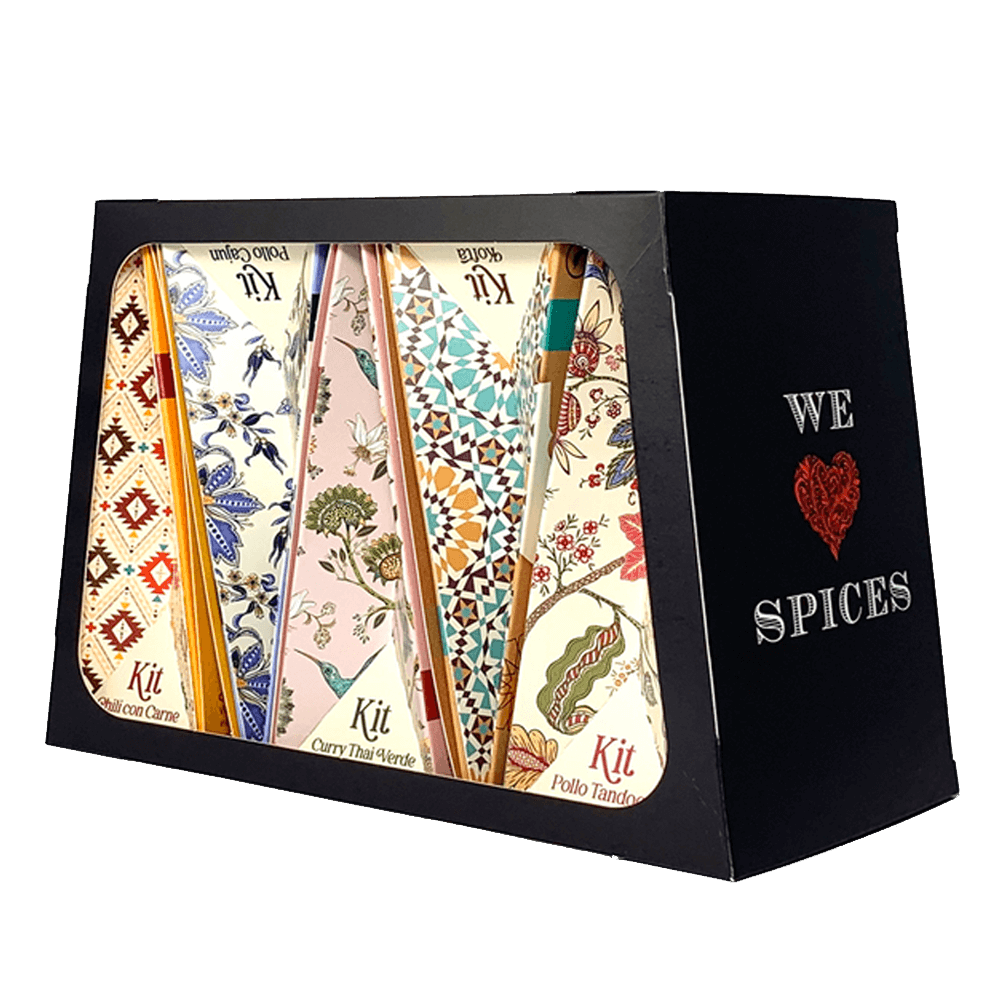 Sbam Design Box di cinque kit ricette del mondo