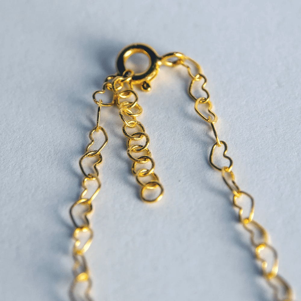 Sbam Design Bracciale Catena Cuori Intrecciati