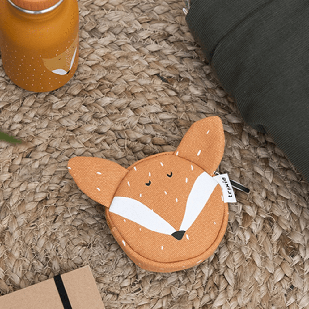 Sbam Design Bustina Porta Monete In Tessuto – Volpe