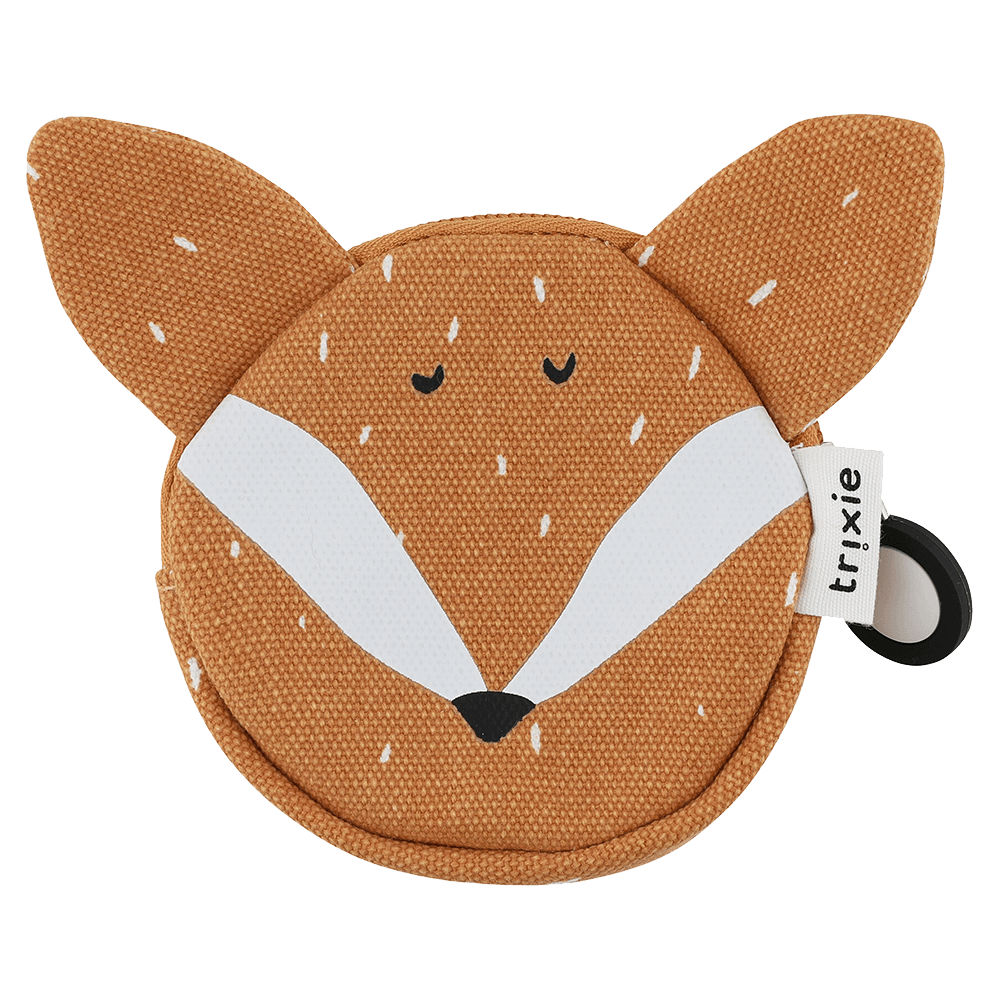 Sbam Design Bustina porta monete in tessuto – Volpe