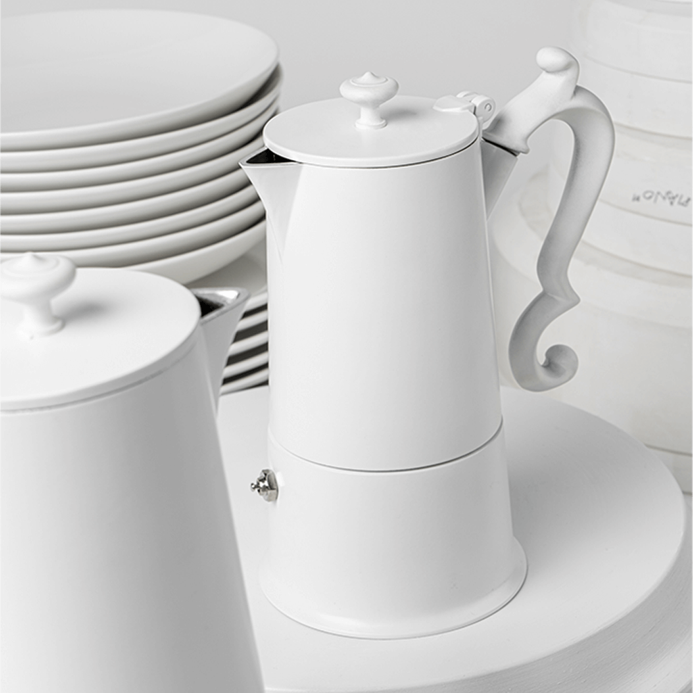 Sbam Design Caffettiera – Lady Anne White