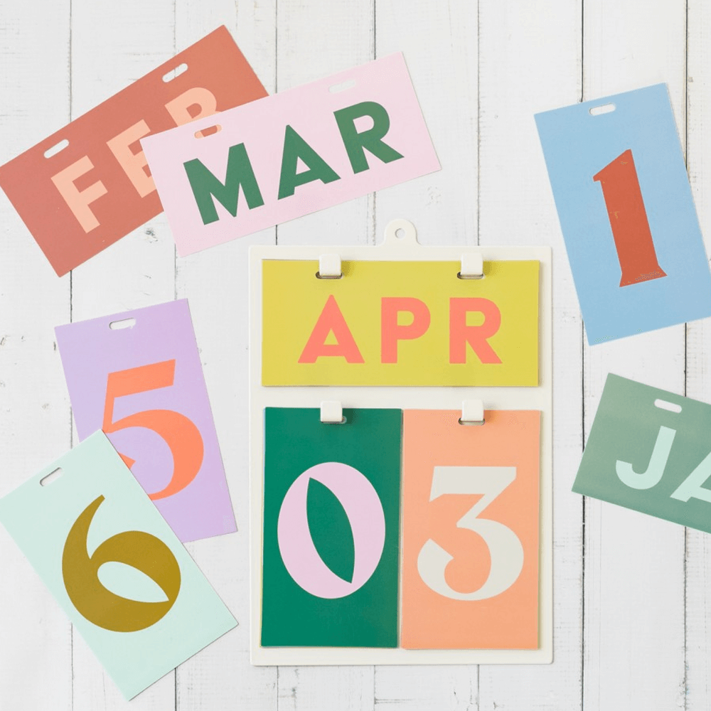 Sbam Design Calendario Perpetuo Da Parete