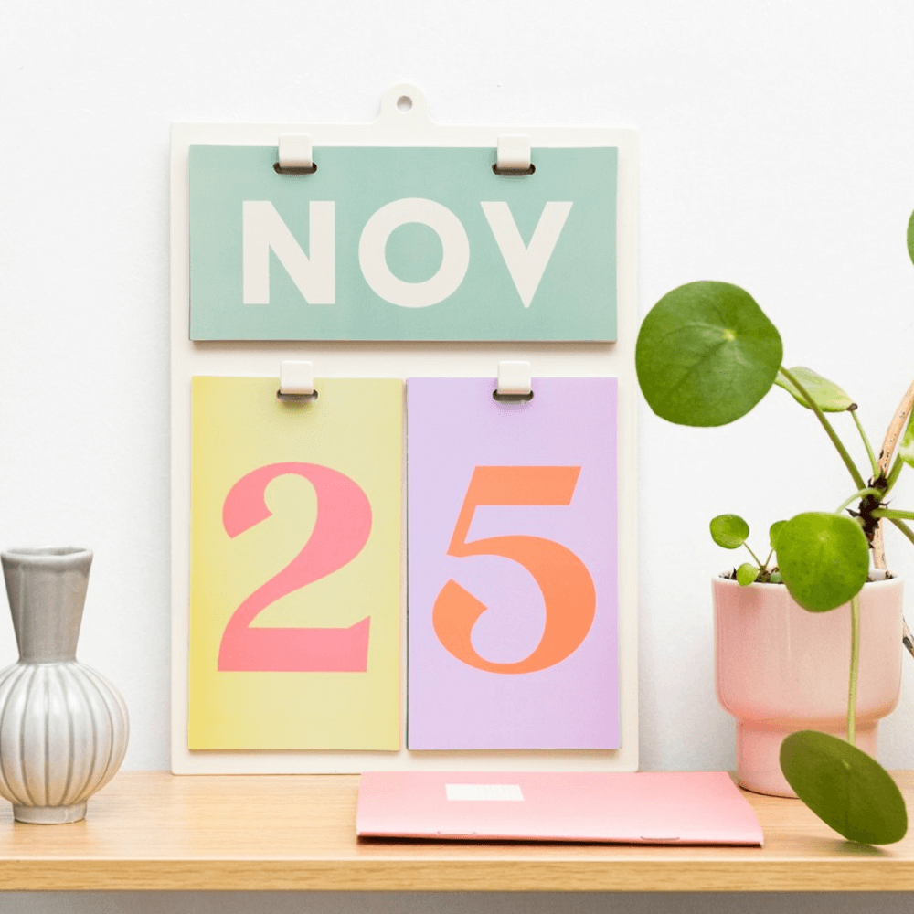 Sbam Design Calendario Perpetuo Da Parete