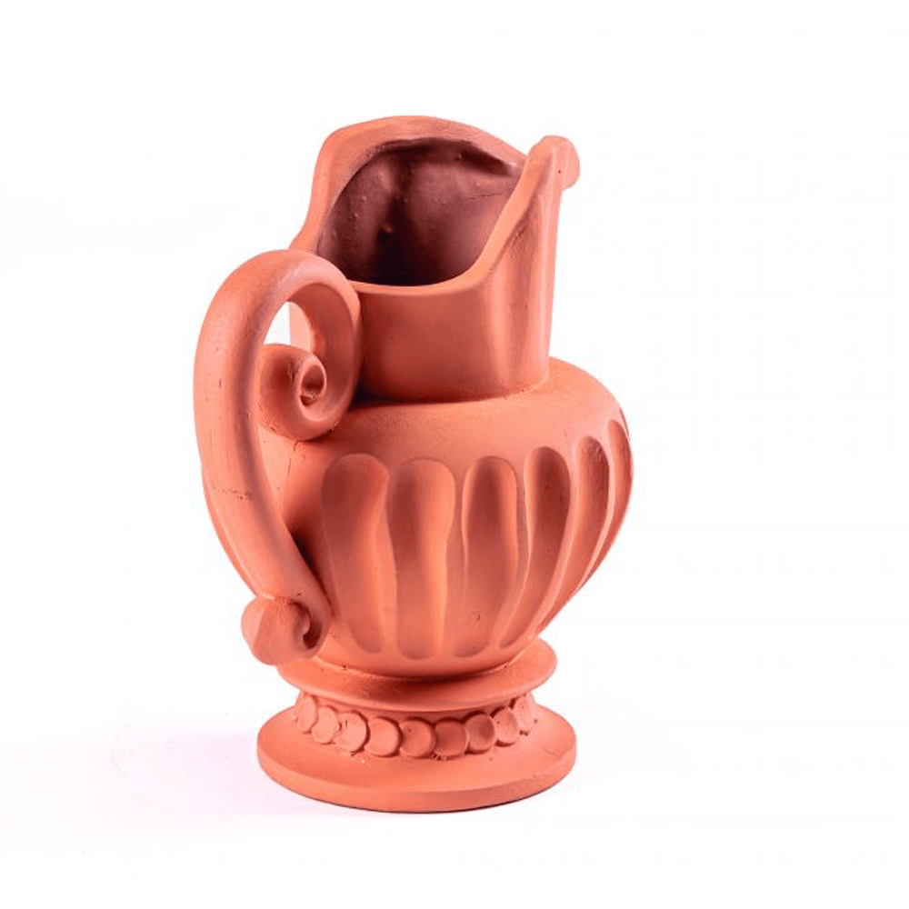 Sbam Design Caraffa In Terracotta Magna Graecia