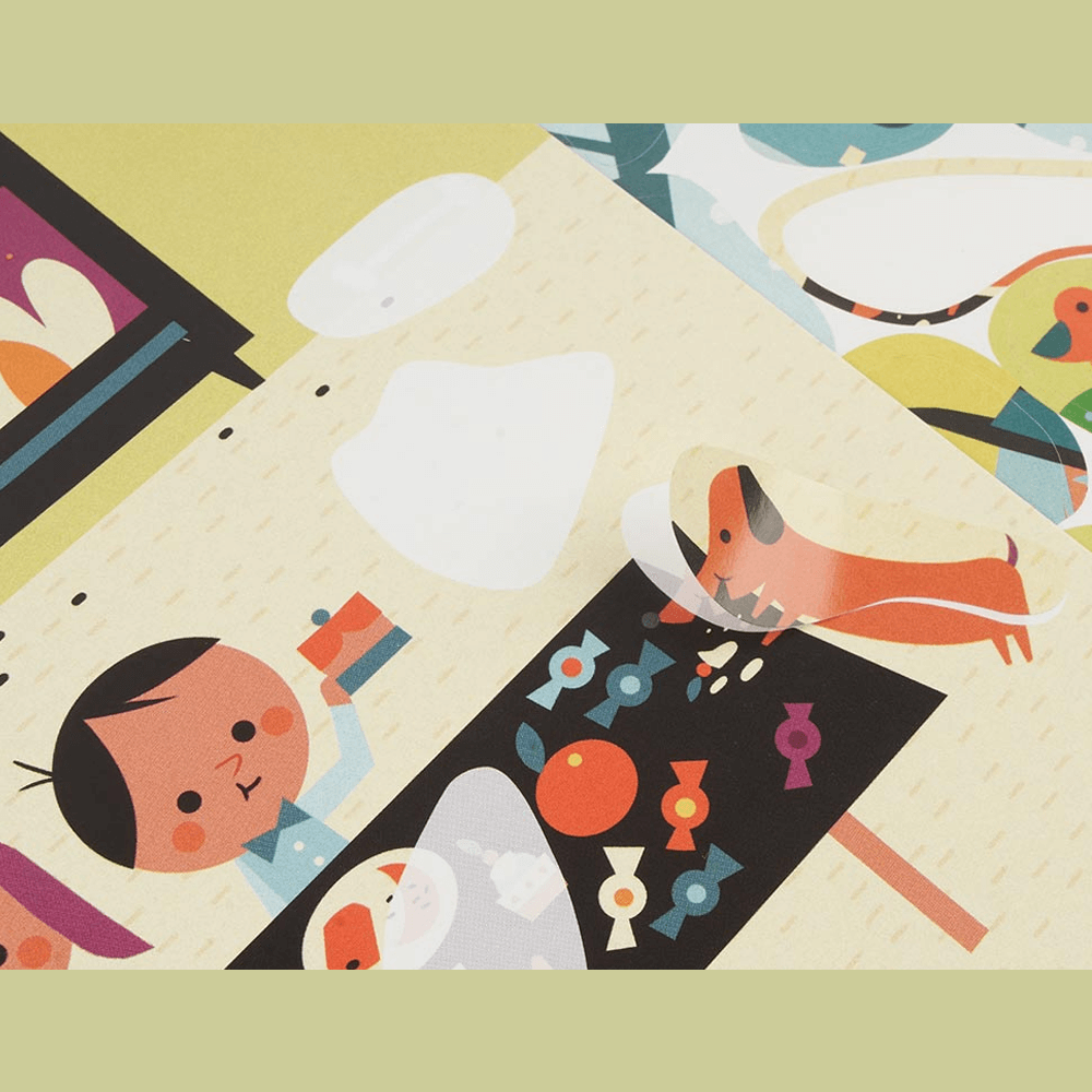 Sbam Design Cards Con Stickers – Hansel E Gretel