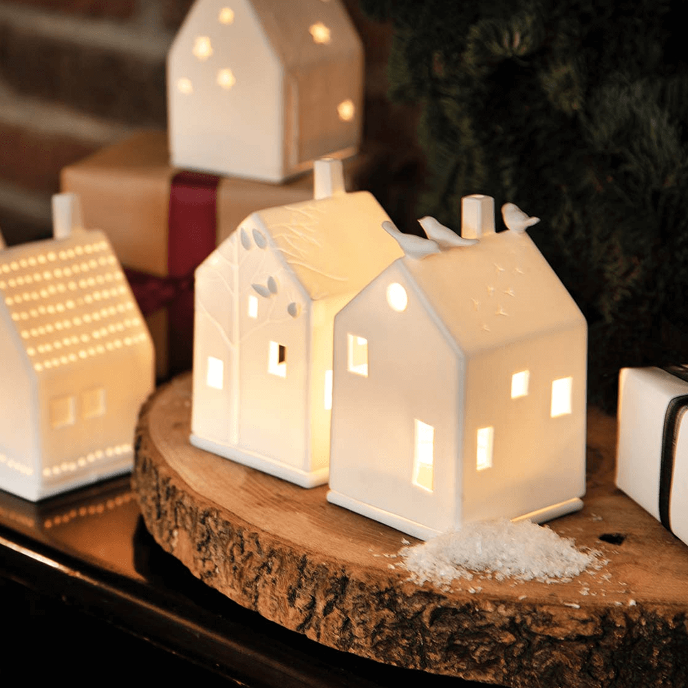 Sbam Design Casetta Porta Candela – Uccellini