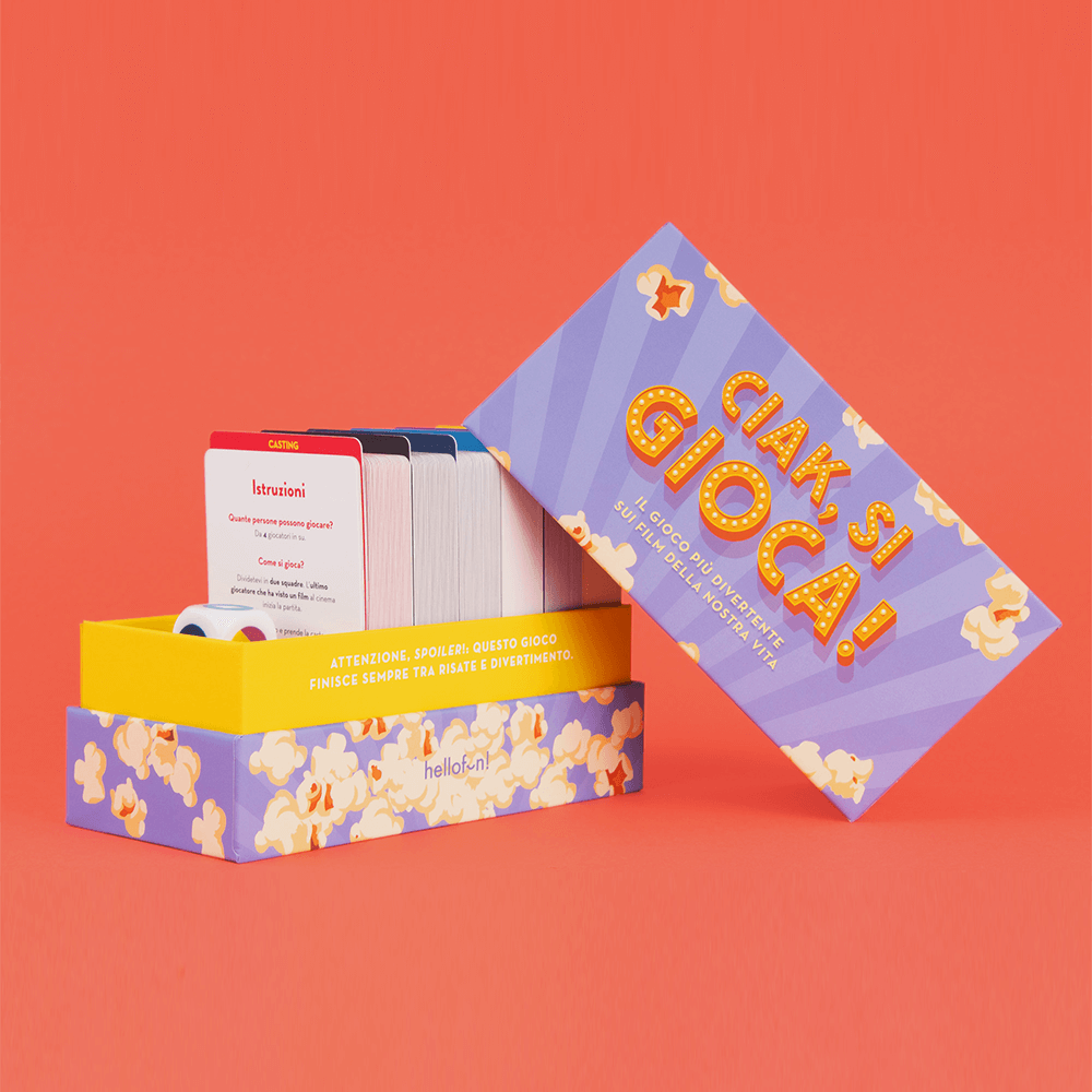 Sbam Design Ciak Si Gioca – Gioco Di Carte 14+