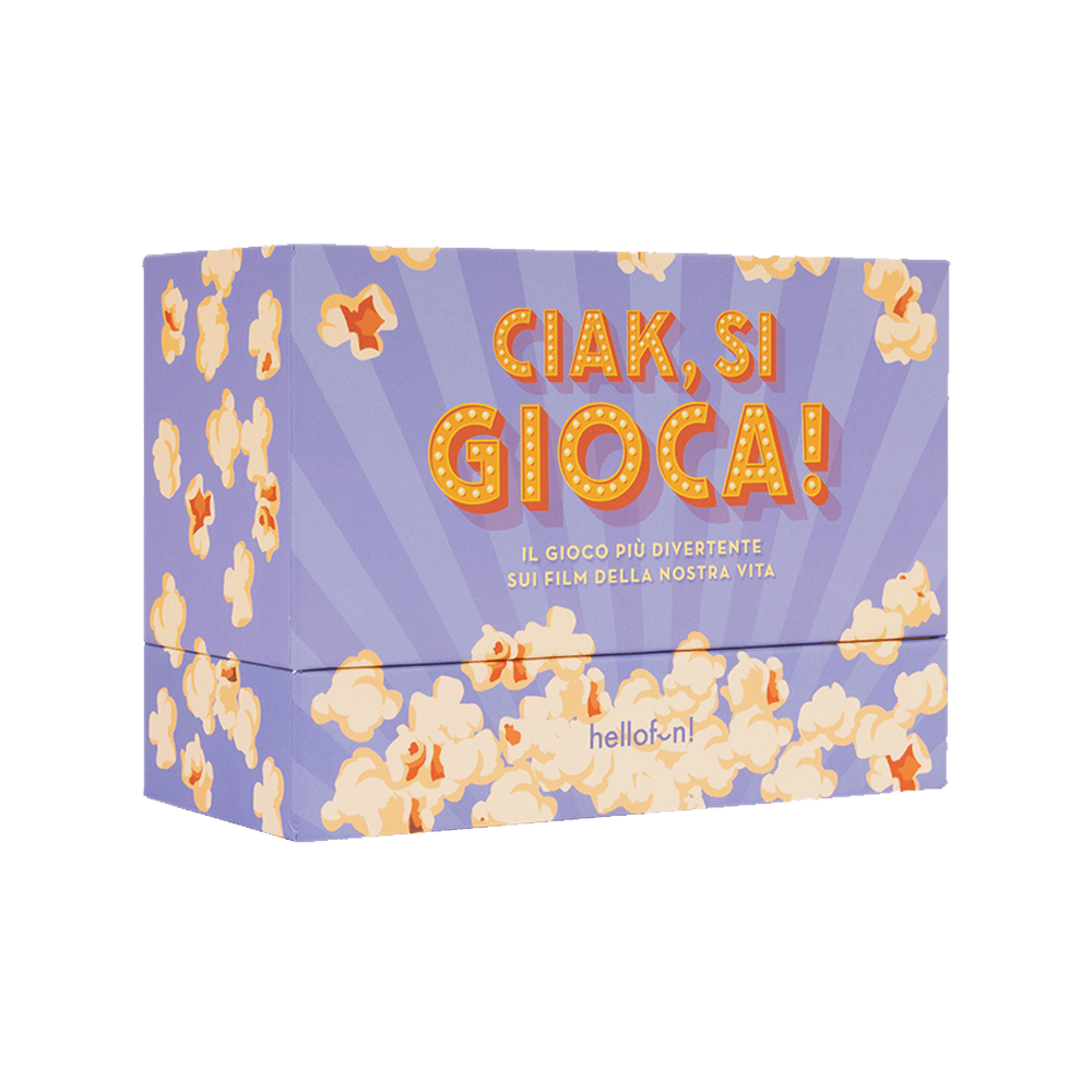 Sbam Design Ciak si gioca – Gioco di Carte 14+