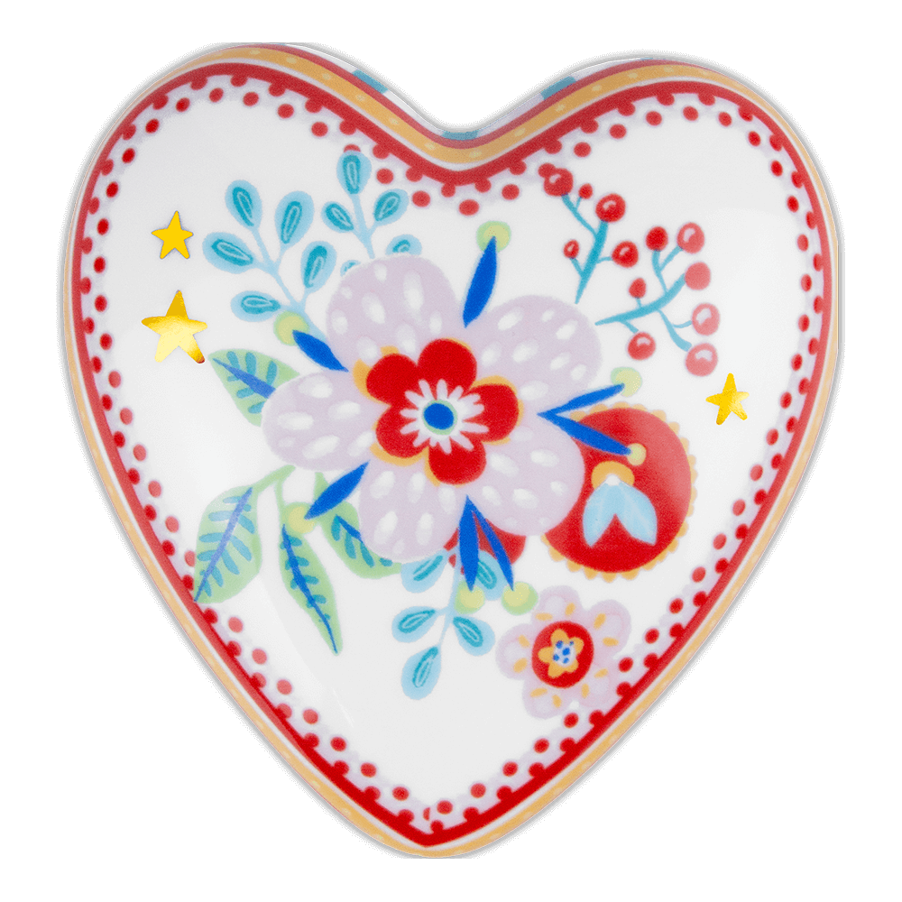 Sbam Design Cuore decorativo in ceramica – L