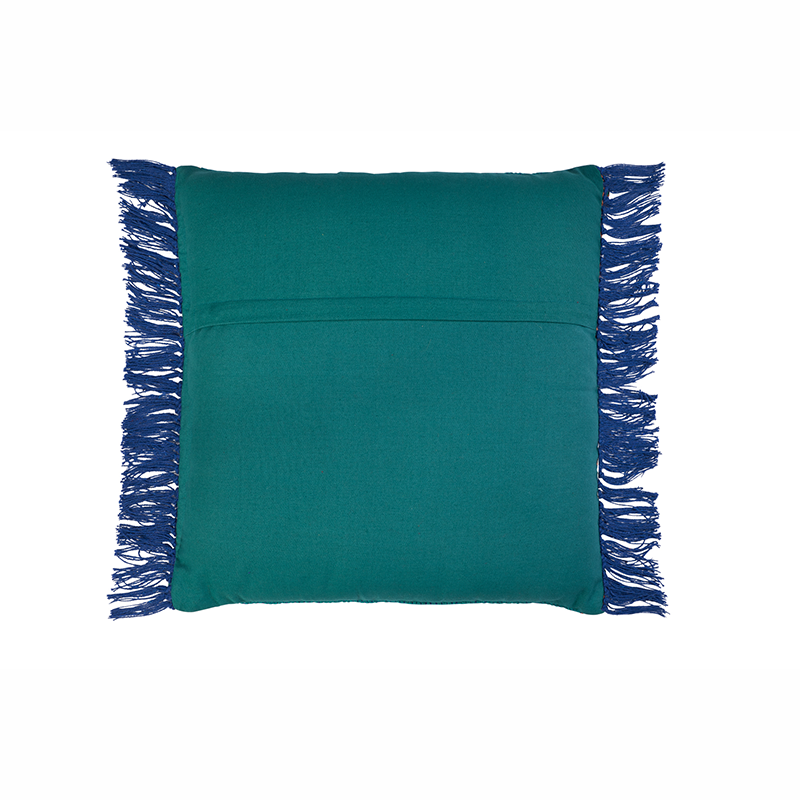 Sbam Design Cuscino Quadrato Con Frange