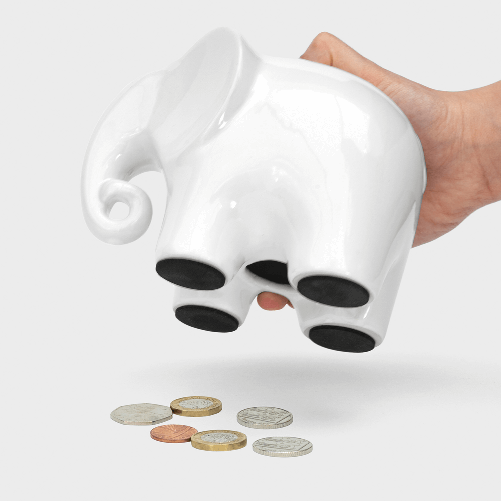 Sbam Design Elefante Ellie Salvadanaio In Ceramica