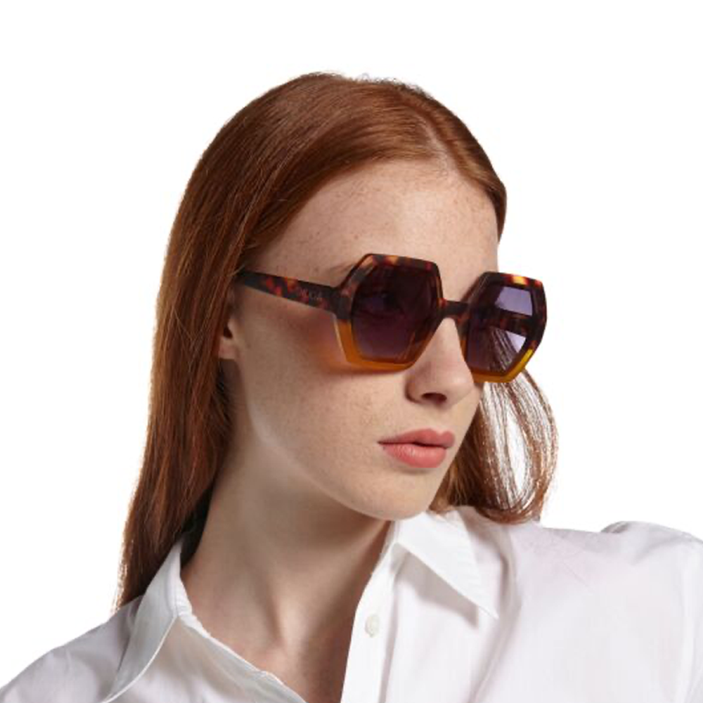 Sbam Design Emma – Occhiali Da Sole Esagonale Grande