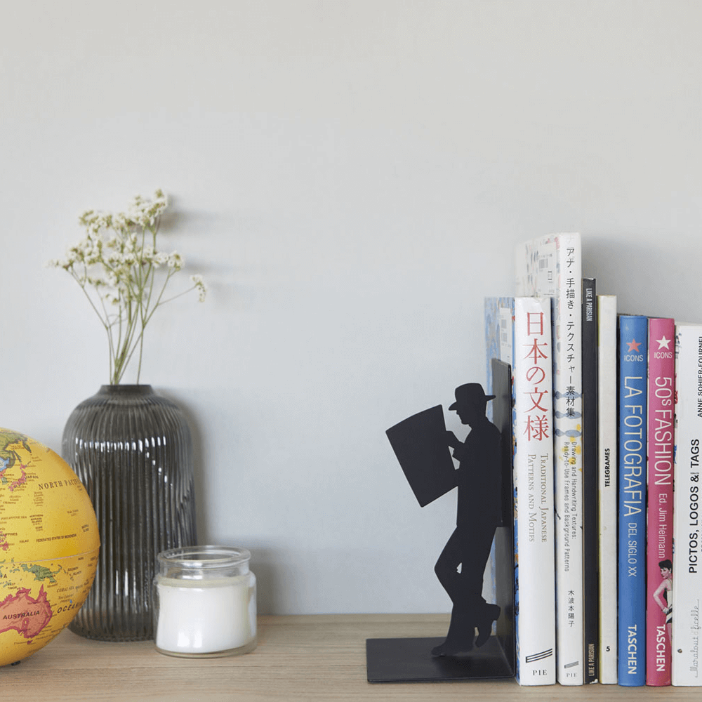 Sbam Design Fermalibri In Metallo – The Reader