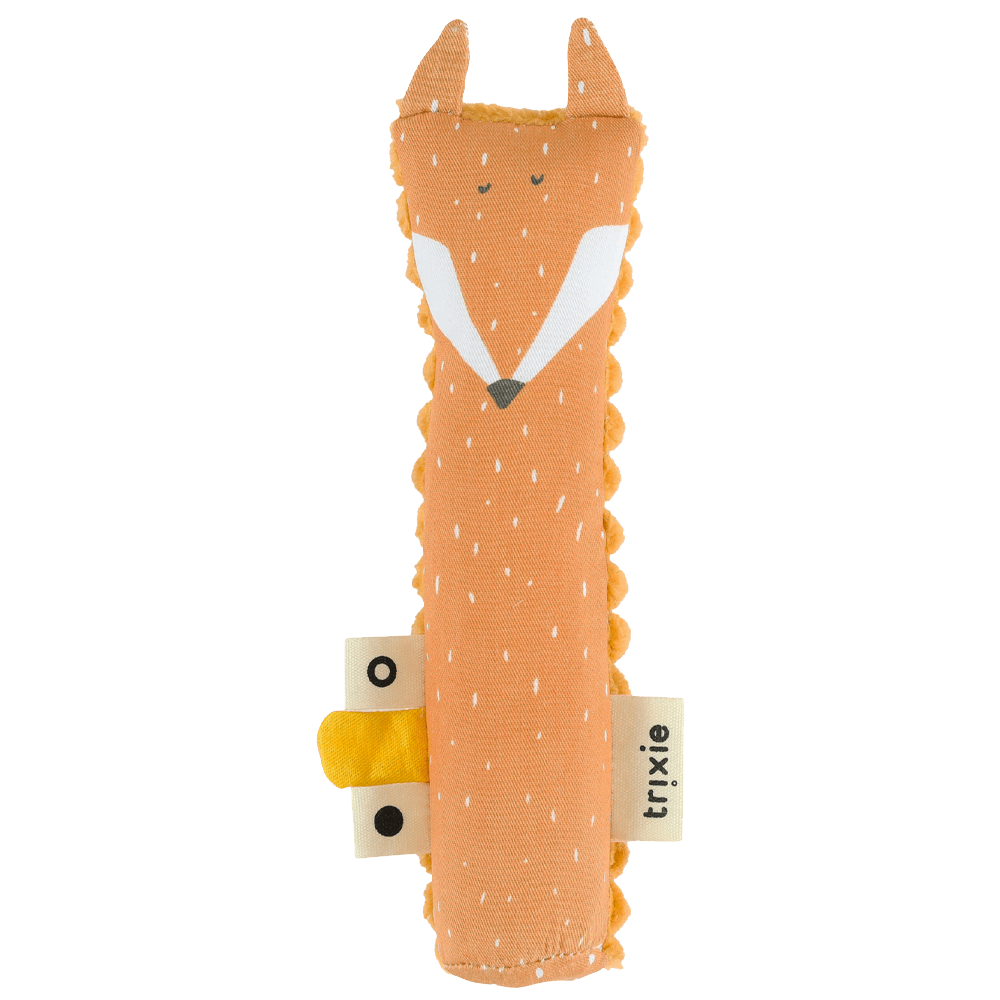 Sbam Design Giocattolo squeaker in tessuto – volpe