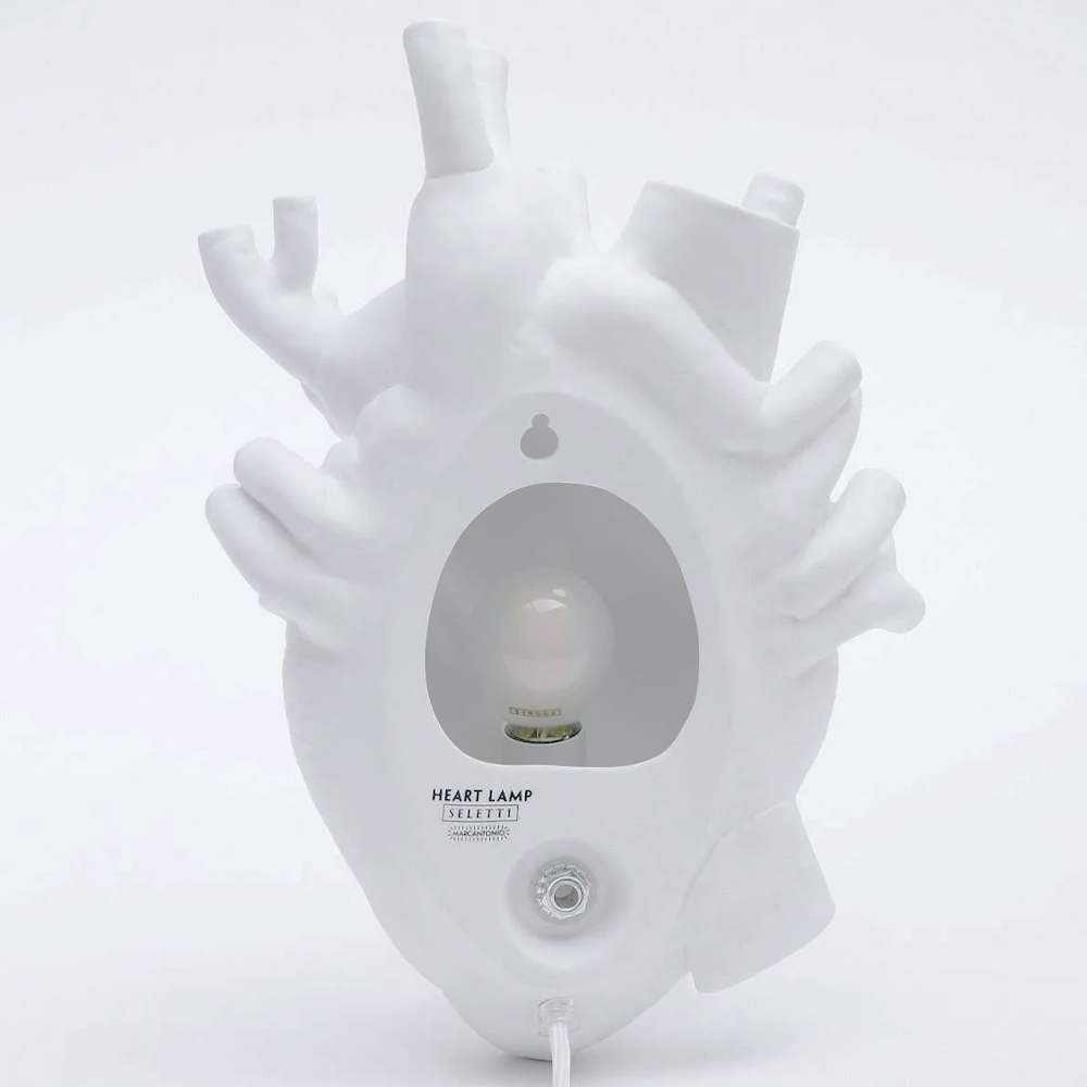 Sbam Design Lampada Applique – Heart Lamp