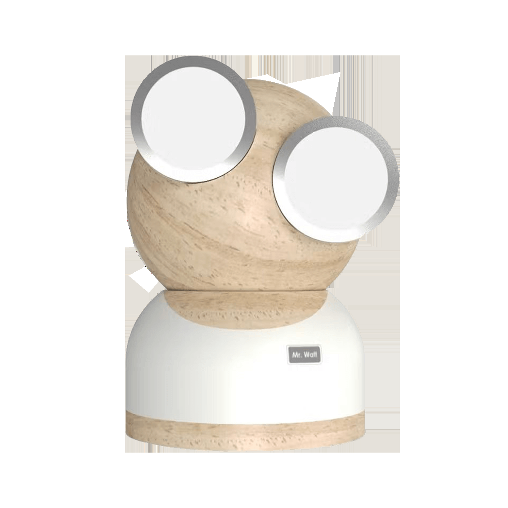 Sbam Design Lampada in legno Mr. Watt Goggle