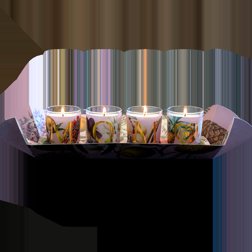 Sbam Design MOM ♥ box – 4 Candele profumate