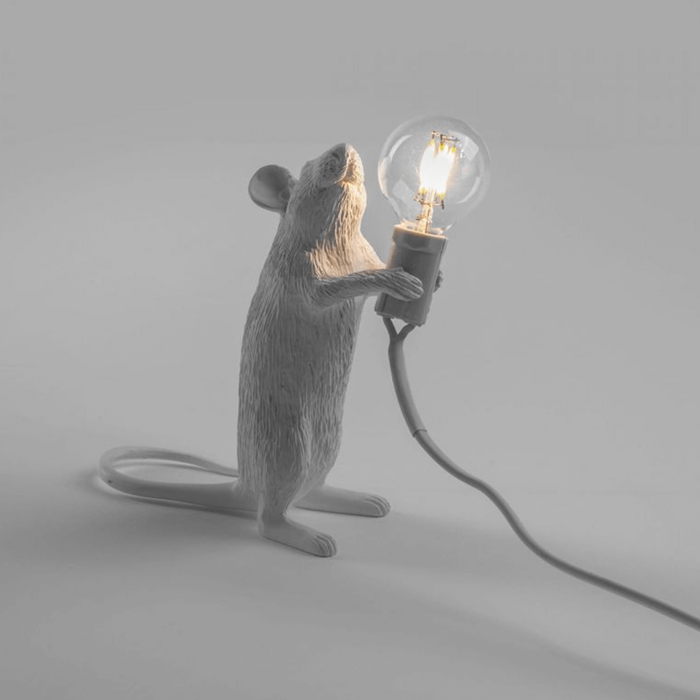 Sbam Design Mouse Lamp – White
