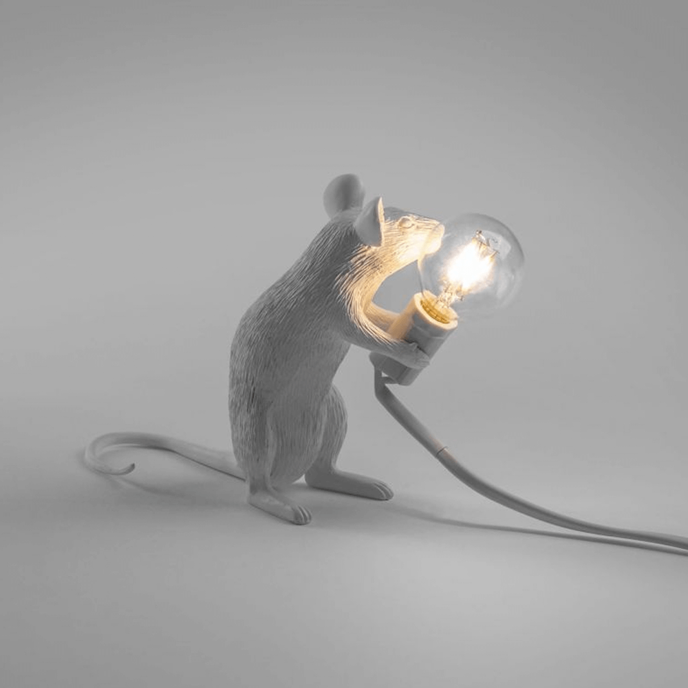 Sbam Design Mouse Lamp – White