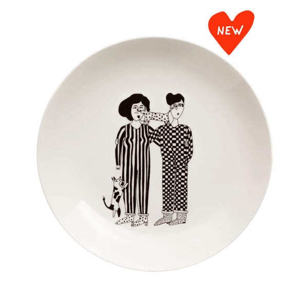 Sbam Design Piatto da colazione Helen B