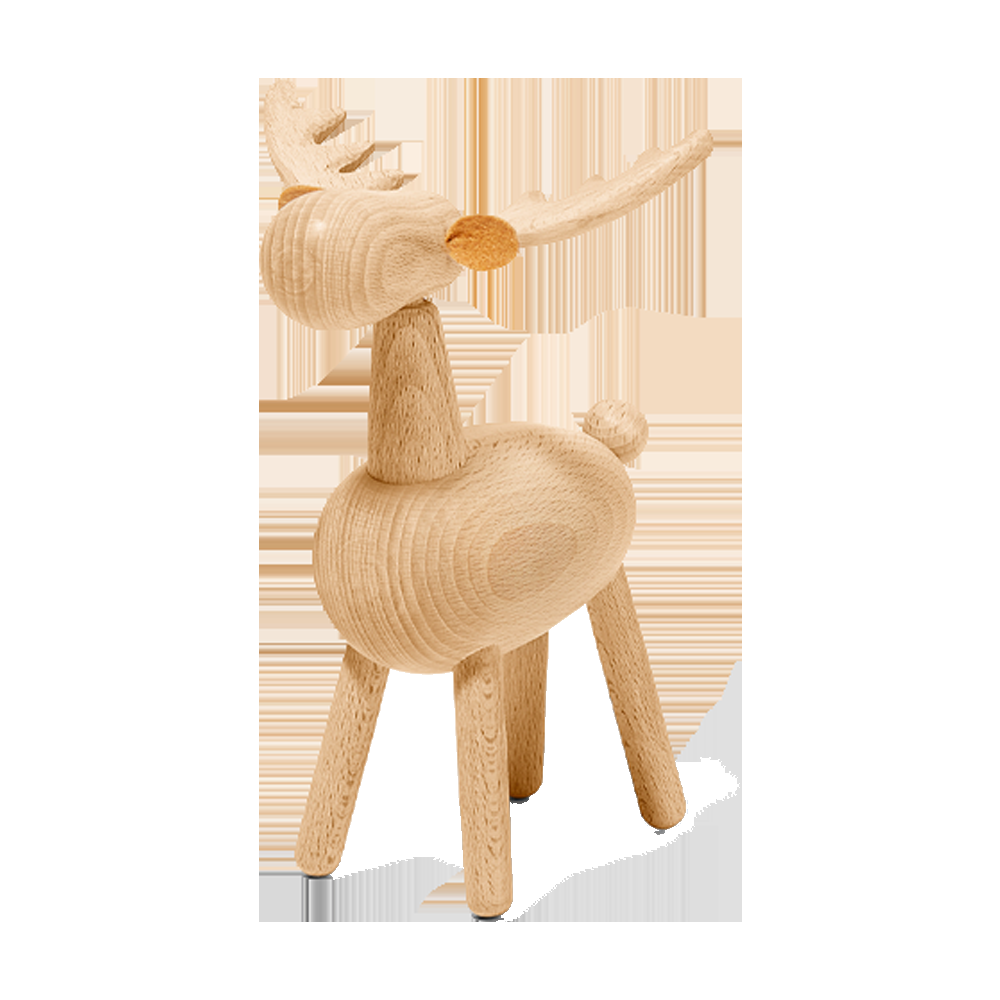 Sbam Design Piccola Alce decorativa in legno