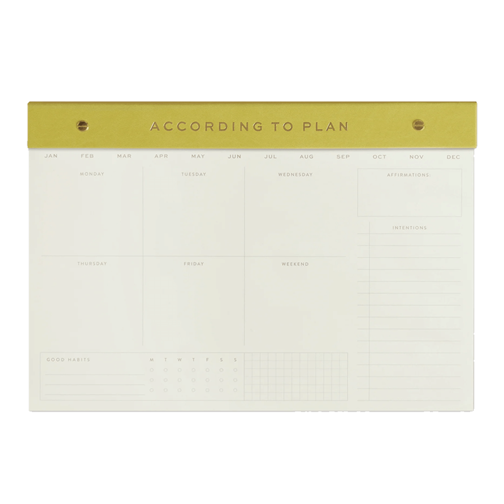 Sbam Design Planner settimanale