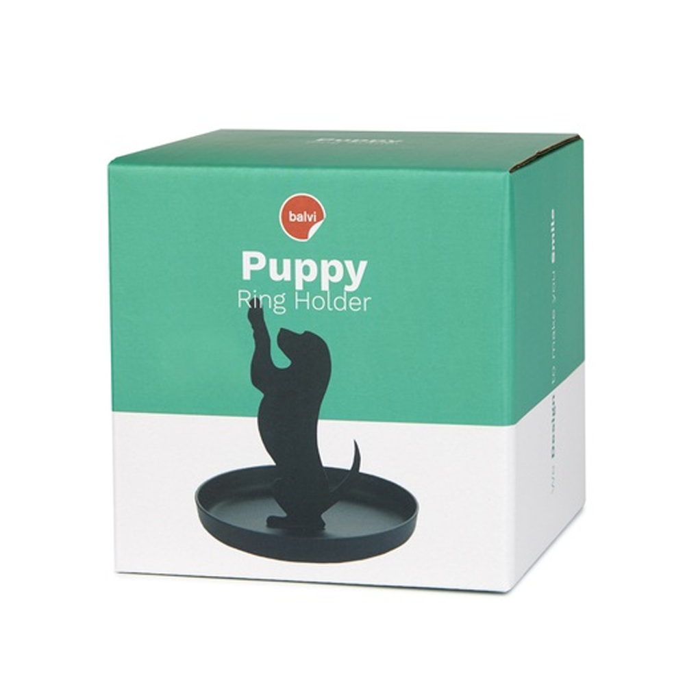 Sbam Design Porta Anelli In Metallo Cane