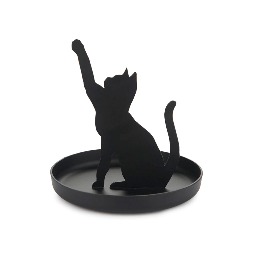 Sbam Design Porta anelli in metallo Gatto